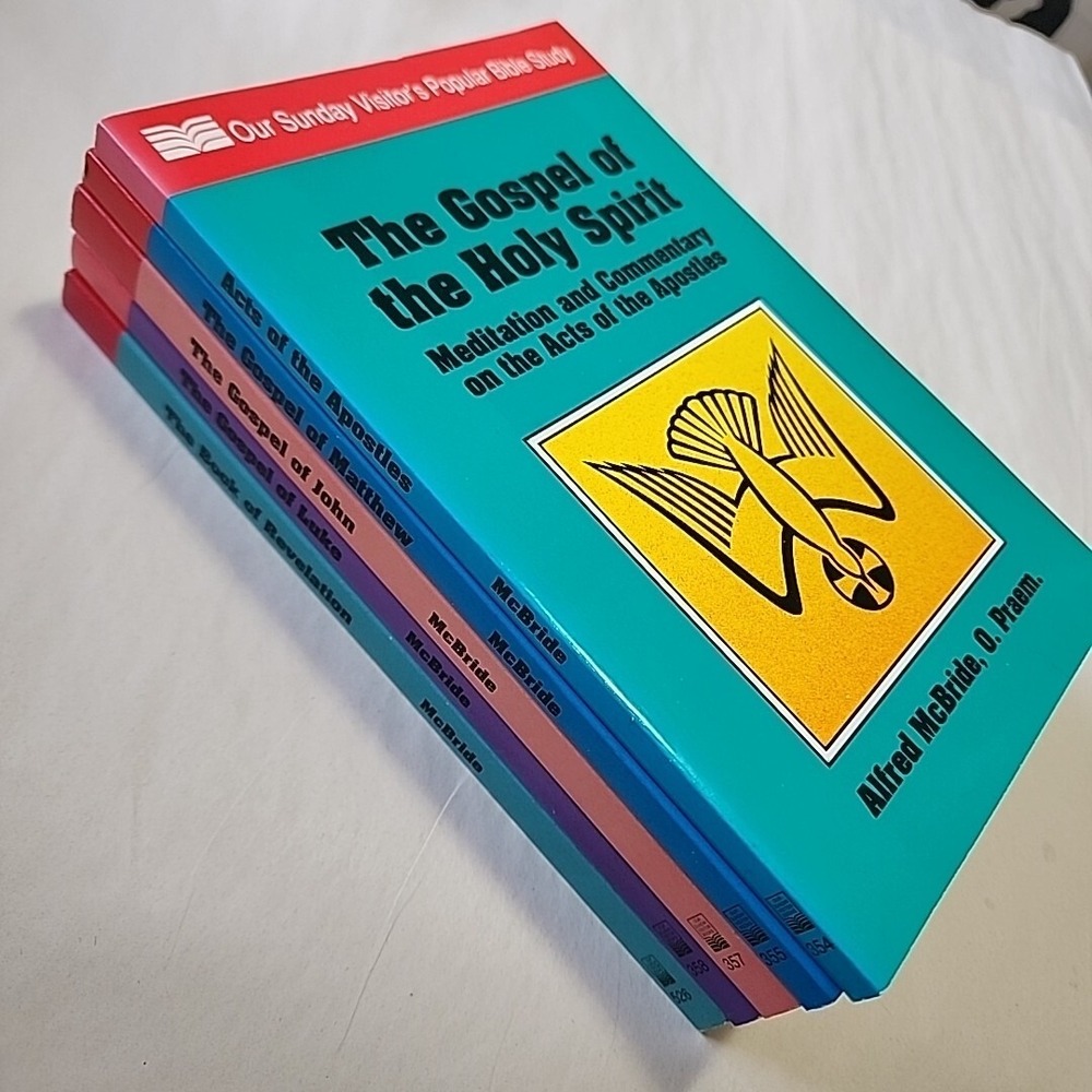 Bible Study‎ Books Vintage Lot Of 5 1992-1993